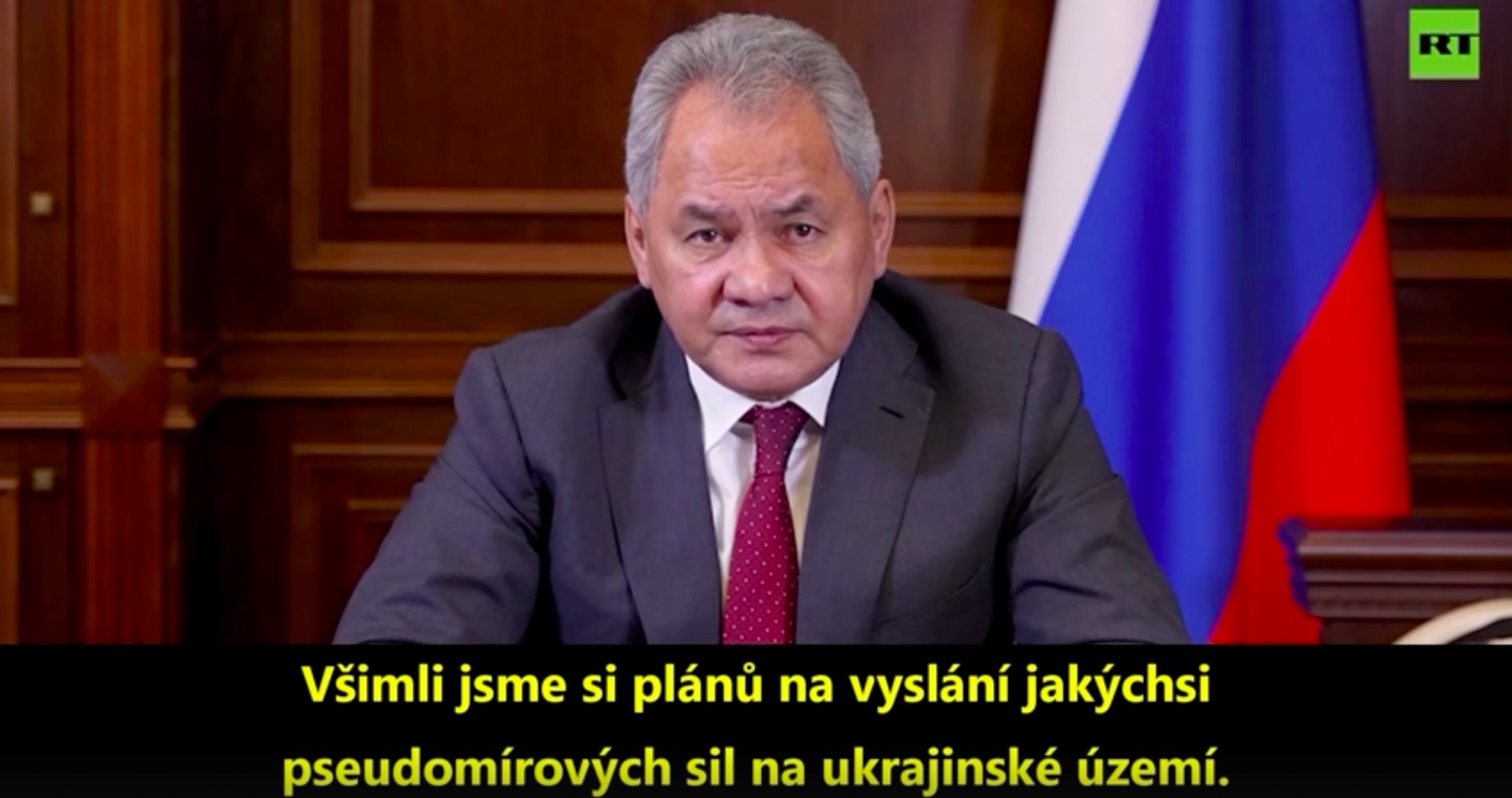 VIDEO: Západ nadále pokračuje v plánech na okupaci západní Ukrajiny. Sergej Šojgu o chystaném rozmístění západních tzv. mírových vojsk na západě Ukrajiny, kde budou budovány nejen kasárny, letiště a vojenské sklady, ale bude tam probíhat i výcvik nově mobilizovaných Ukrajinců pod vedením britských instruktorů. Vladimir Putin mezitím vysvětlil studentům rozdíl mezi nacionalismem a patriotismem